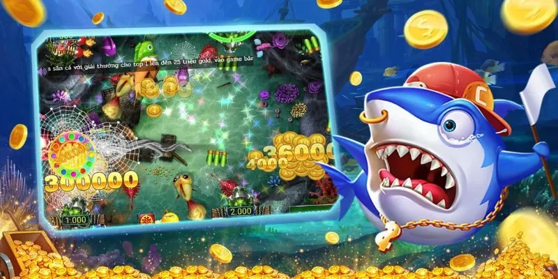 Đa đạng trò chơi tại sảnh game bắn cá tk88